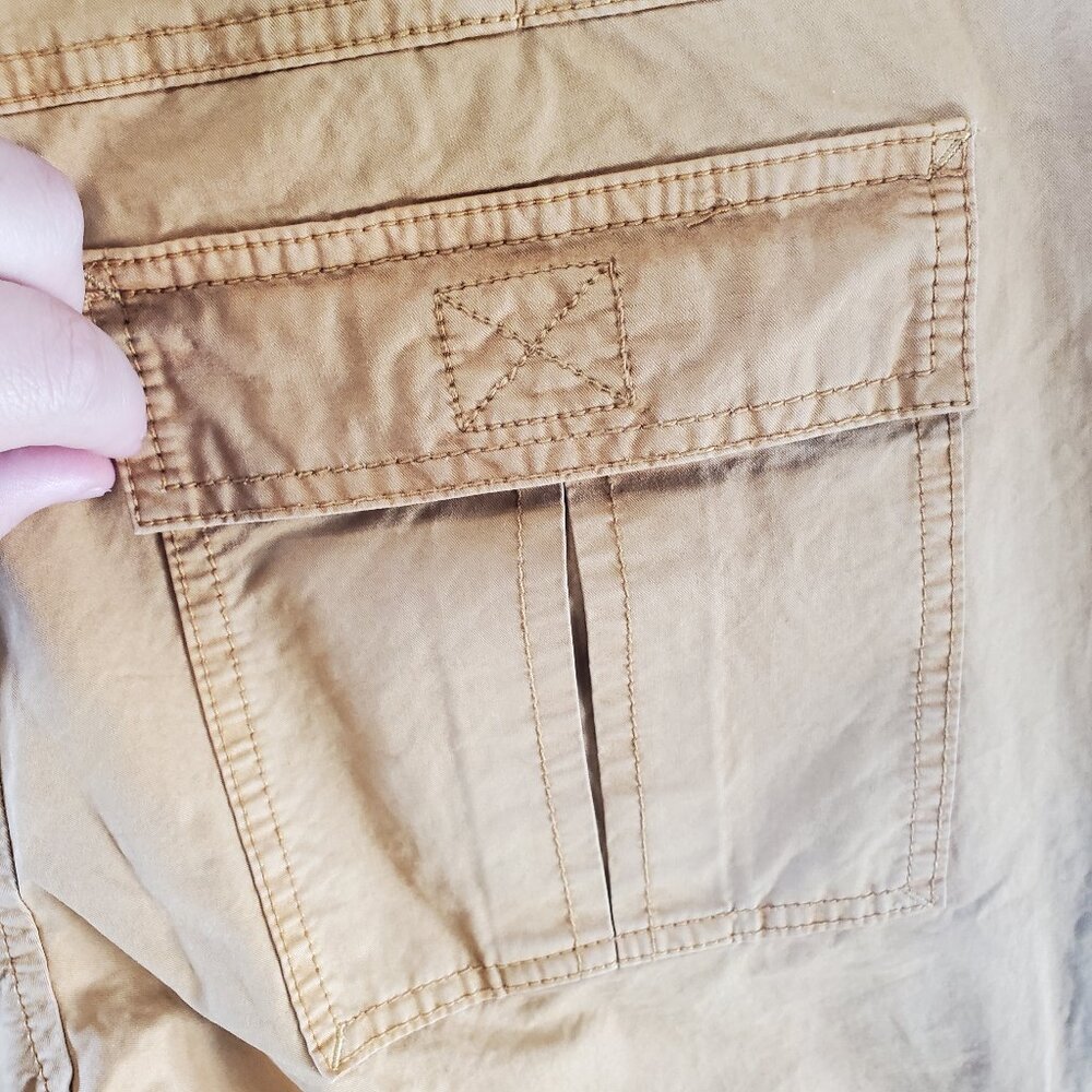 NWoT Free People "The Thing is Low" Rise Utility Cargo Pants for Women Size 8 - Picture 4 of 9